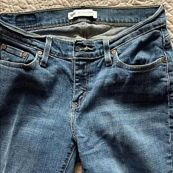 Levi's Women's 529 Curvy Bootcut Jeans - Denim Blue - Picture 5 of 5
